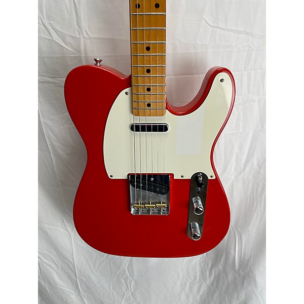 Used Used Fender 1950S Telecaster Fiesta Red Solid Body Electric Guitar