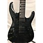 Used ESP Used ESP LTD H-1001 Deluxe See-Thru Black Solid Body Electric Guitar