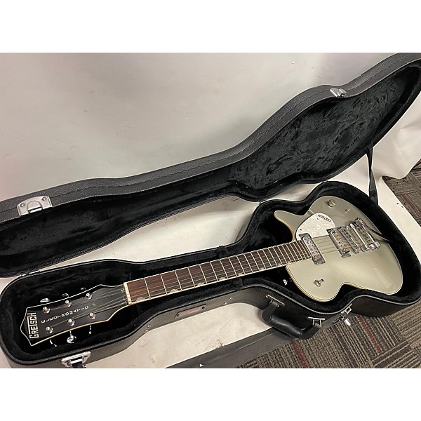 Used Gretsch Guitars Used Gretsch Guitars G5230T Silver Solid Body Electric Guitar