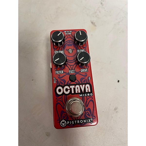 Used Pigtronix Octava Micro Octave Fuzz Effect Pedal