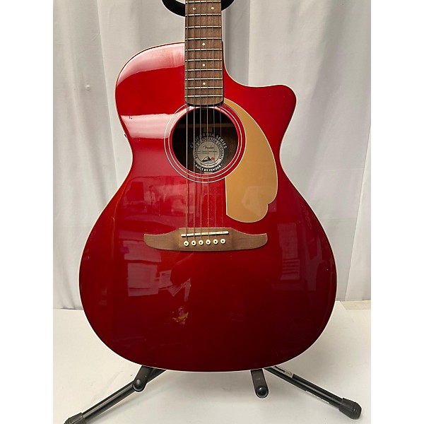 Used Fender Newporter Player Acoustic Electric Guitar