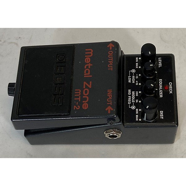 Used BOSS MT2 Metal Zone Distortion Effect Pedal