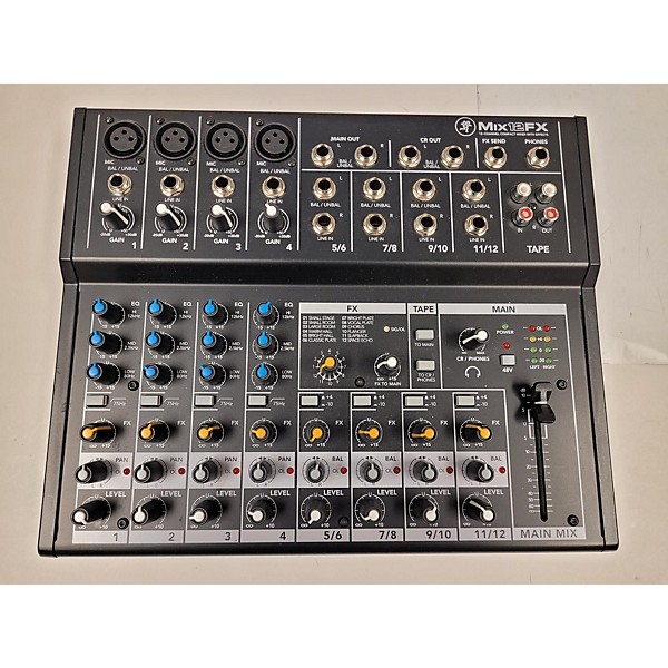 Used Mackie MIX12FX Unpowered Mixer