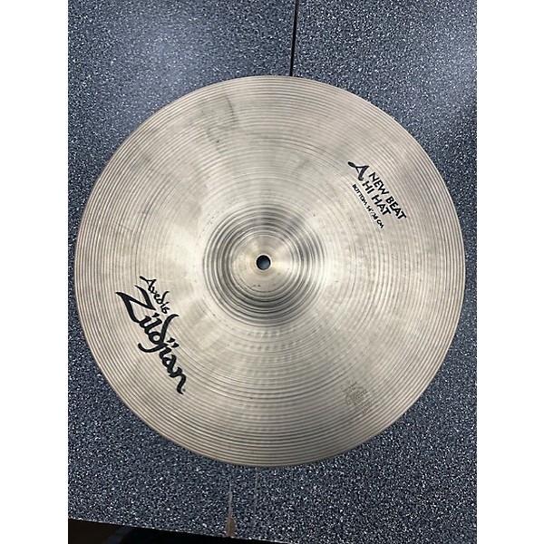 Used Zildjian 14in New Beat Hi Hat Top Cymbal