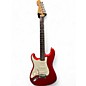 Used Fender Used 2003 Fender American Deluxe Stratocaster Left Handed Chrome Red thumbnail