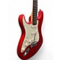 Used Fender Used 2003 Fender American Deluxe Stratocaster Left Handed Chrome Red