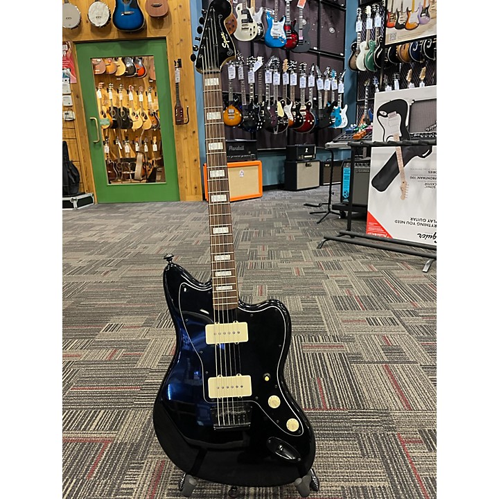 Used Squier Vintage Modified Baritone Jazzmaster Solid Body Electric Guitar
