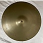 Used Zildjian 18in Transition Stamp Crash Ride With Rivets Cymbal thumbnail