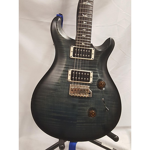 Used PRS Used PRS Custom 24 FADED BLUE SATIN NITRO Solid Body Electric Guitar