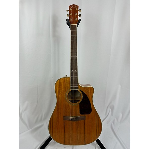 Used Fender CD220CE All Dao Acoustic Electric Guitar Natural | Guitar Center