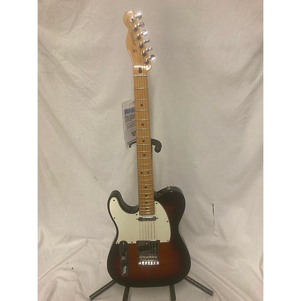 Used Fender Used Fender Player Telecaster Left Handed 2 Color Sunburst Solid Body Electric Guitar