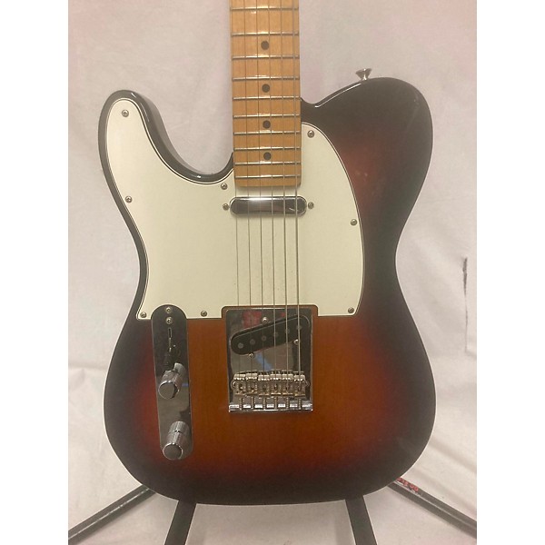 Used Fender Used Fender Player Telecaster Left Handed 2 Color Sunburst Solid Body Electric Guitar