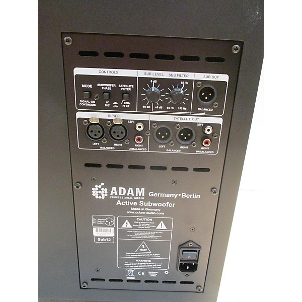 Used ADAM Audio SUB12 Subwoofer