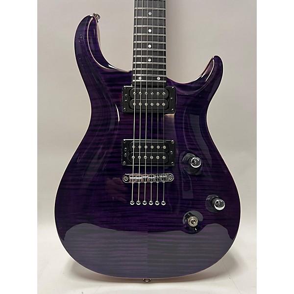 Used Used Kiesel CT624 Trans Purple Solid Body Electric Guitar