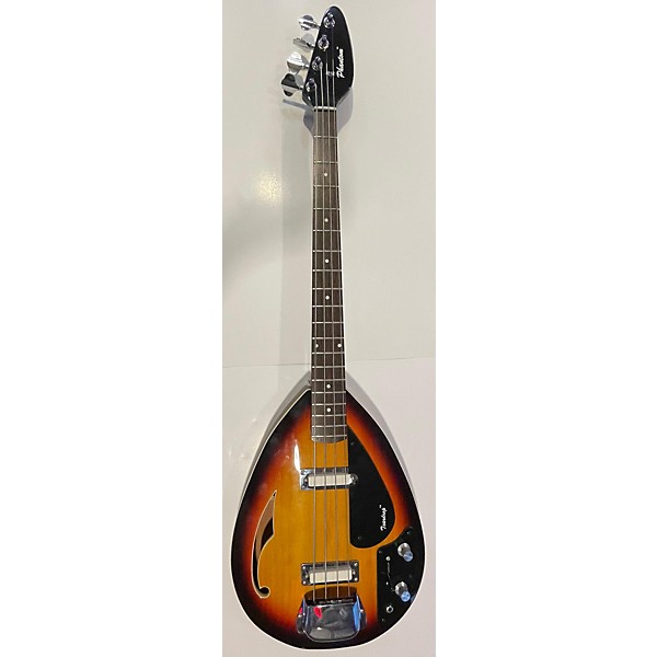 Used Used Phantom Guitarworks Teardrop Sunburst Electric Bass Guitar