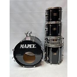 Used Gibson Used Mapex 5 piece Mars Series Black Drum Kit