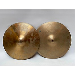 Used Fender Used Zildjian 14in Avedis Hollow Logo Hi Hat Pair Cymbal