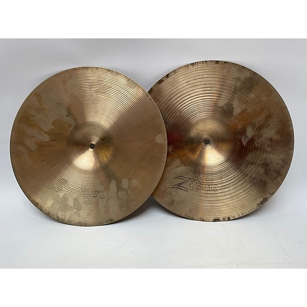 Used Used Zildjian 14in Avedis Hollow Logo Hi Hat Pair Cymbal