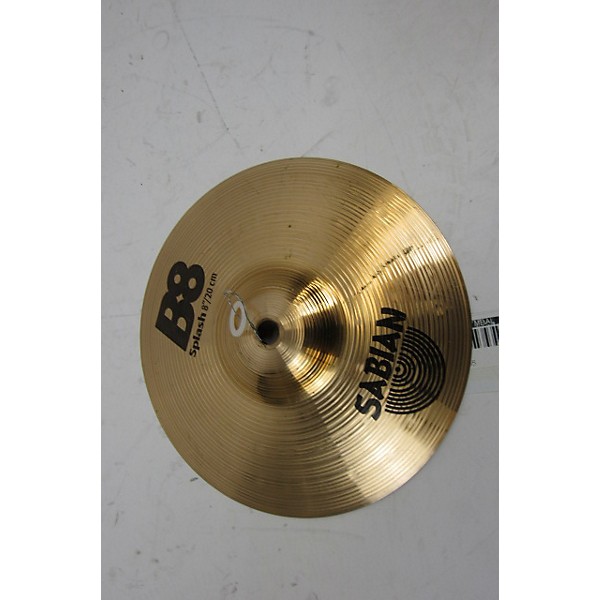 Used SABIAN 8in B8 Splash Cymbal