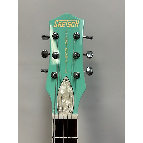 Used Gretsch Guitars Used Gretsch Guitars G5237 Seafoam Green Solid Body Electric Guitar