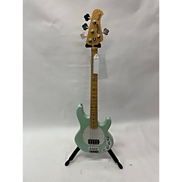 Used Sterling by Music Man Used Sterling By Music Man Stingray Mint Green Electric Bass Guitar