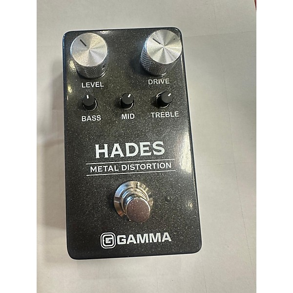 Used GAMMA Hades Metal Distortion Effect Pedal