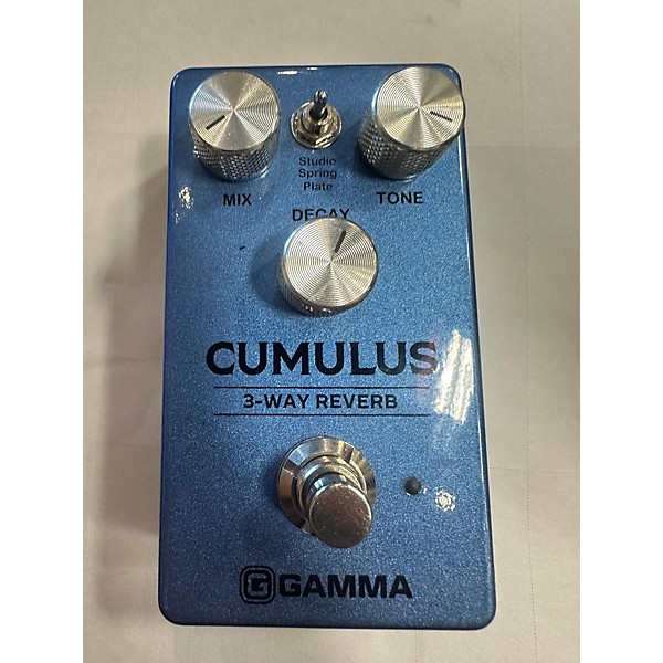 Used GAMMA Cumulus 3-way Reverb Effect Pedal