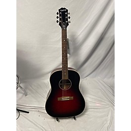 Used Epiphone Used Epiphone SLASH J-45 Vermillion Burst Acoustic Guitar