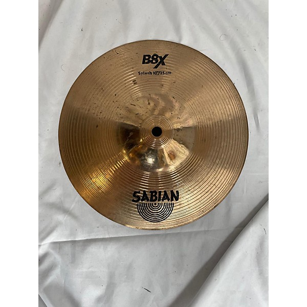 Used SABIAN 10in B8X Splash Cymbal
