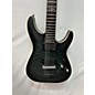 Used Schecter Guitar Research Used Schecter Guitar Research C1 Platinum Trans Black Solid Body Electric Guitar