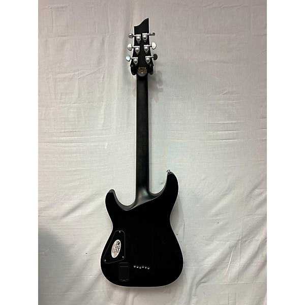 Used Schecter Guitar Research Used Schecter Guitar Research C1 Platinum Trans Black Solid Body Electric Guitar