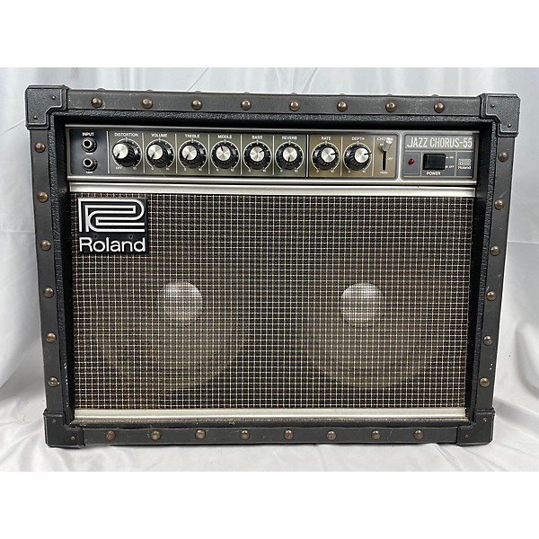 Vintage Roland 1987 JAZZ CHORUS 55 Guitar Combo Amp