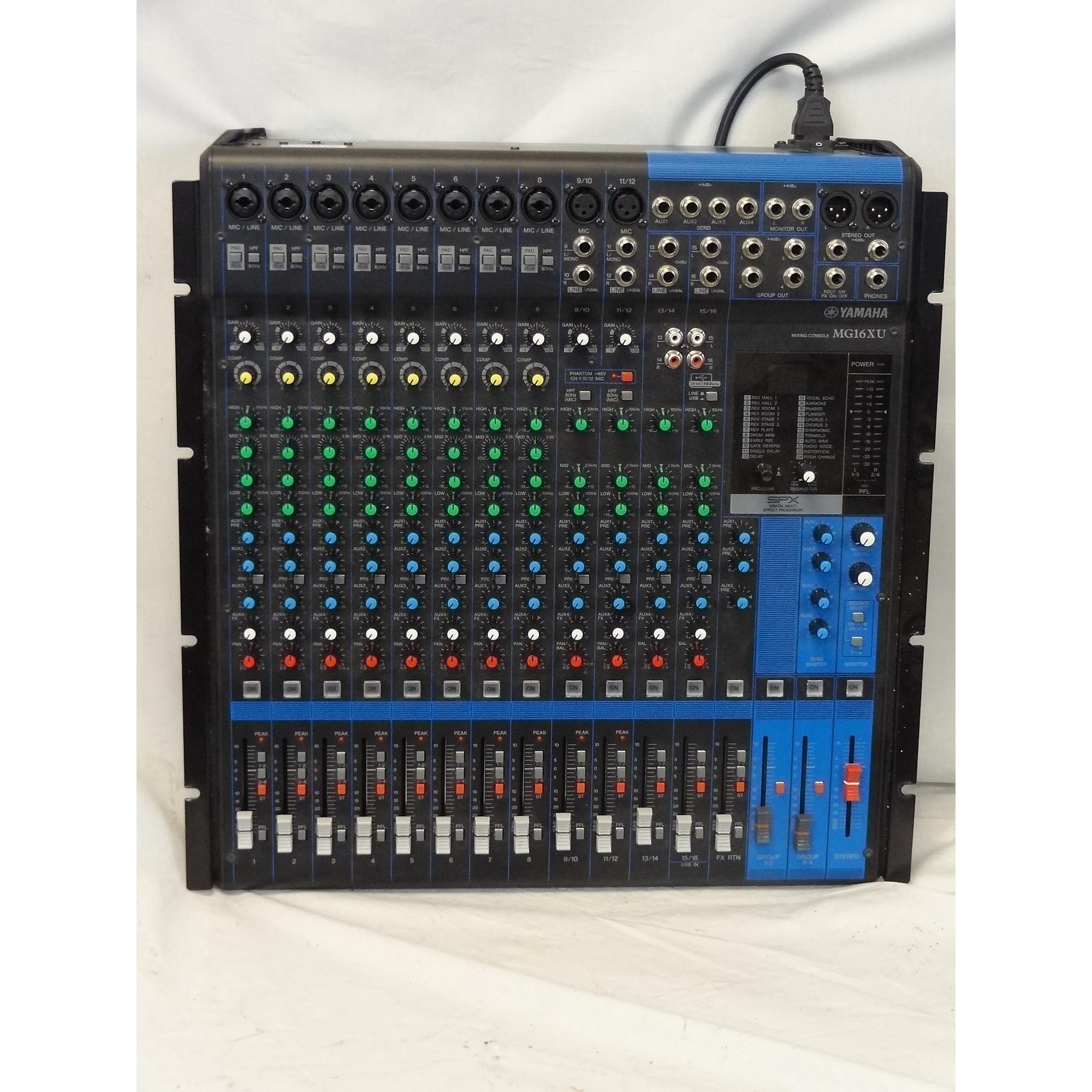 【美品】YAMAHA MG16XU Amazon | ヤマハ YAMAHA 16チャンネルミキシングコンソール MG16