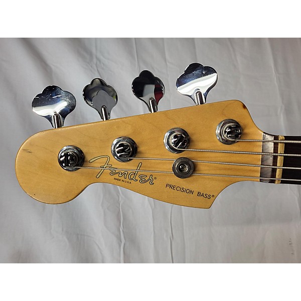 Vintage Fender 1999 American Standard Precision Bass Left Handed Electric Bass Guitar