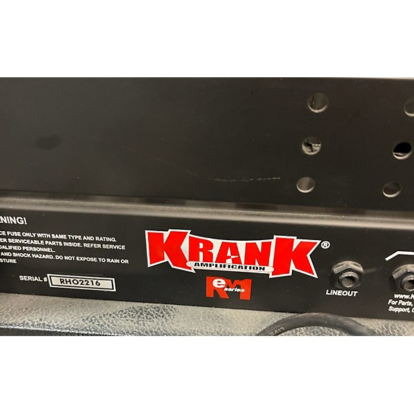 Used Krank Rev 1 Series Tube Guitar Amp Head