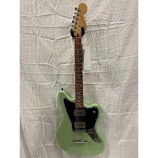 Used Fender Used 2018 Fender Jaguar HH Metallic Green Solid Body Electric Guitar