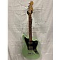 Used Fender Used 2018 Fender Jaguar HH Metallic Green Solid Body Electric Guitar thumbnail