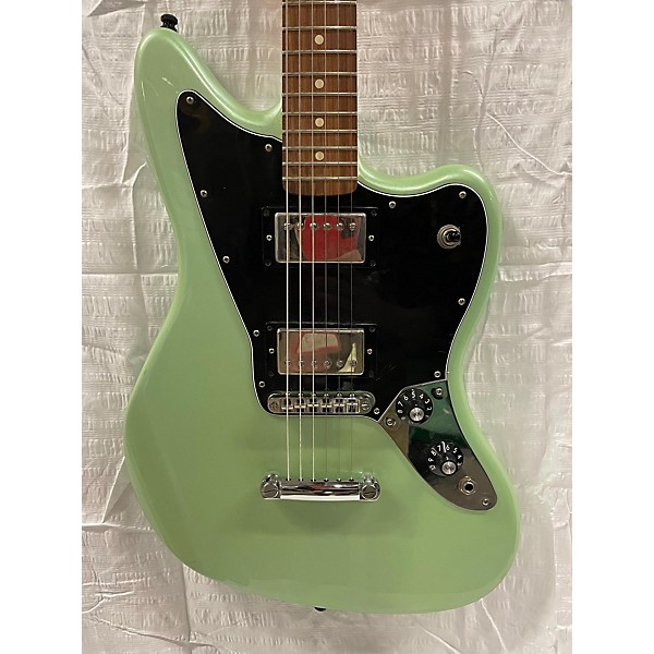 Used Fender Used 2018 Fender Jaguar HH Metallic Green Solid Body Electric Guitar