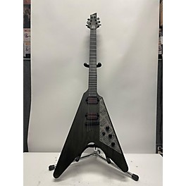 Used Schecter Guitar Research Used Schecter Guitar Research V1 Apocalypse Rusty Grey Solid Body Electric Guitar