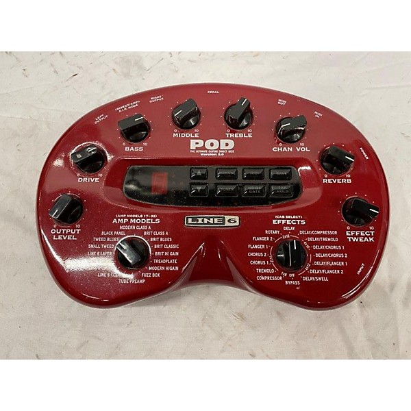 Used Line 6 Pod 2.0 Amp Modeler Effect Processor