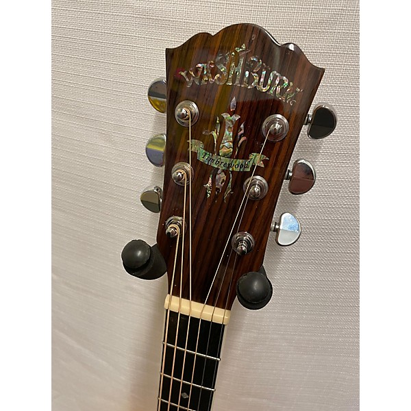 Used Washburn 2003 WD-43S Limited Edition Timbrewood Acoustic Guitar