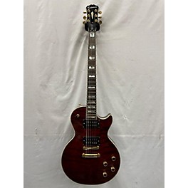 Used Epiphone Used Epiphone Prophecy Les Paul Custom Plus Red Solid Body Electric Guitar