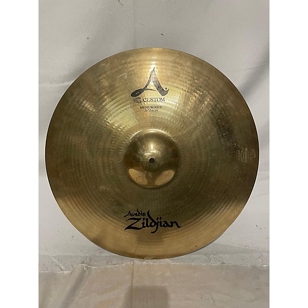 Used Zildjian Used Zildjian 20in A Custom Medium Ride Cymbal