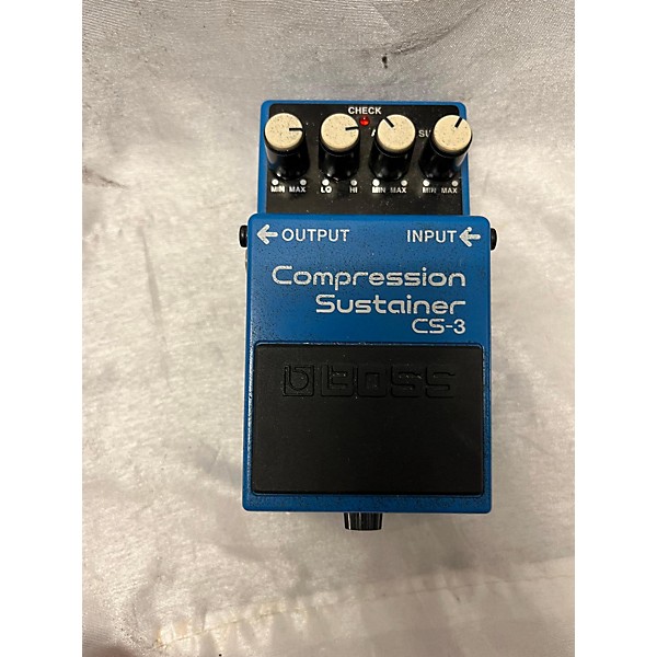 Used BOSS CS3 Compressor Sustainer Effect Pedal