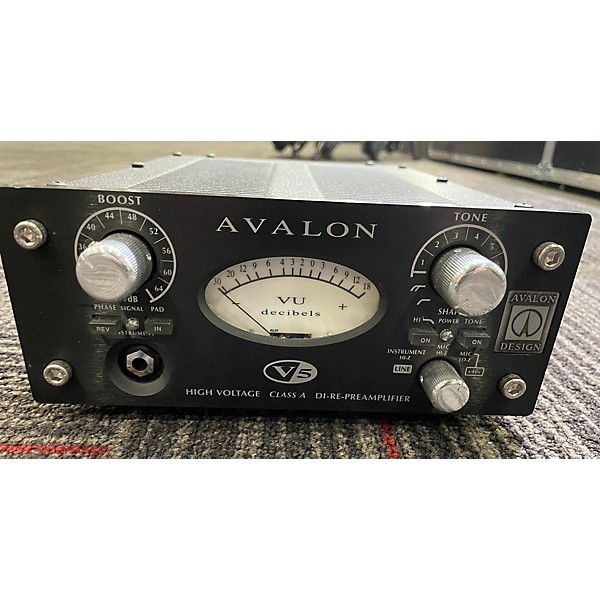 Used Avalon V5 Pure Class A Mono Channel Strip