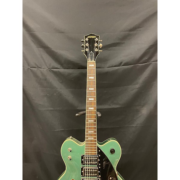 Used Gretsch Guitars Used Gretsch Guitars G2627t Georgia Green Hollow Body Electric Guitar