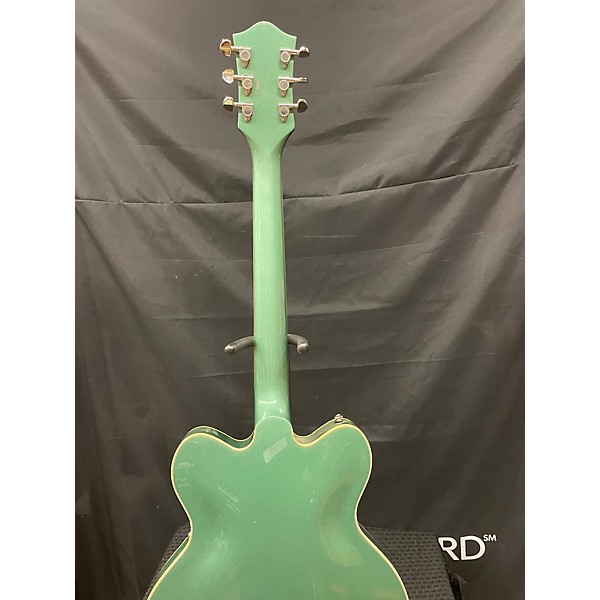 Used Gretsch Guitars Used Gretsch Guitars G2627t Georgia Green Hollow Body Electric Guitar