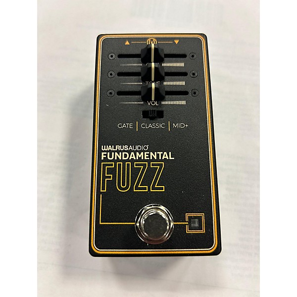 Used Walrus Audio Fundamental Fuzz Effect Pedal