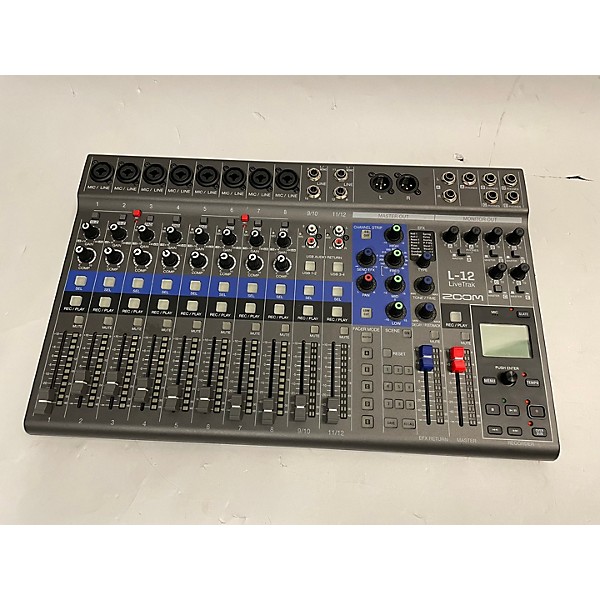 Used Zoom Livetrak L-12 Digital Mixer