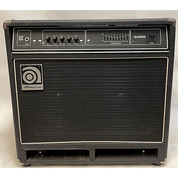 Used Ampeg BA500 500W 2X10" Bass Combo Amp